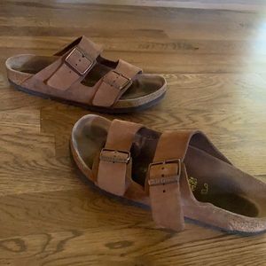 Brown Birkenstocks